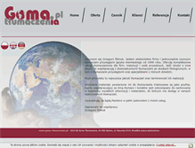 Tablet Screenshot of goma-tlumaczenia.pl